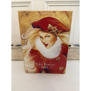 Vintage‎ Jewel Princess Barbie Doll Winter Princess Limited Edition 1996 In Box
